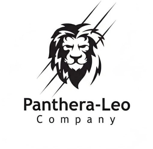 Logo blanc Panthera Leo Company